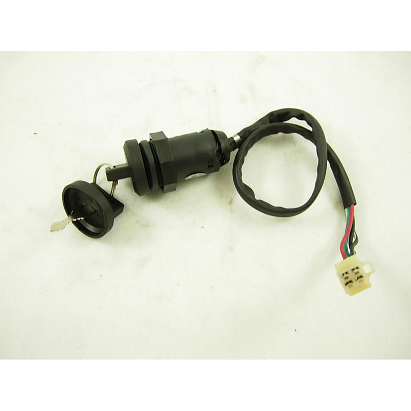 Ignition Key Switch  4 Wire Male Plug  (ATA 135 DU)