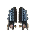 Front Foot Peg Set w/ washer, spring, cotter Pin (TBR7)