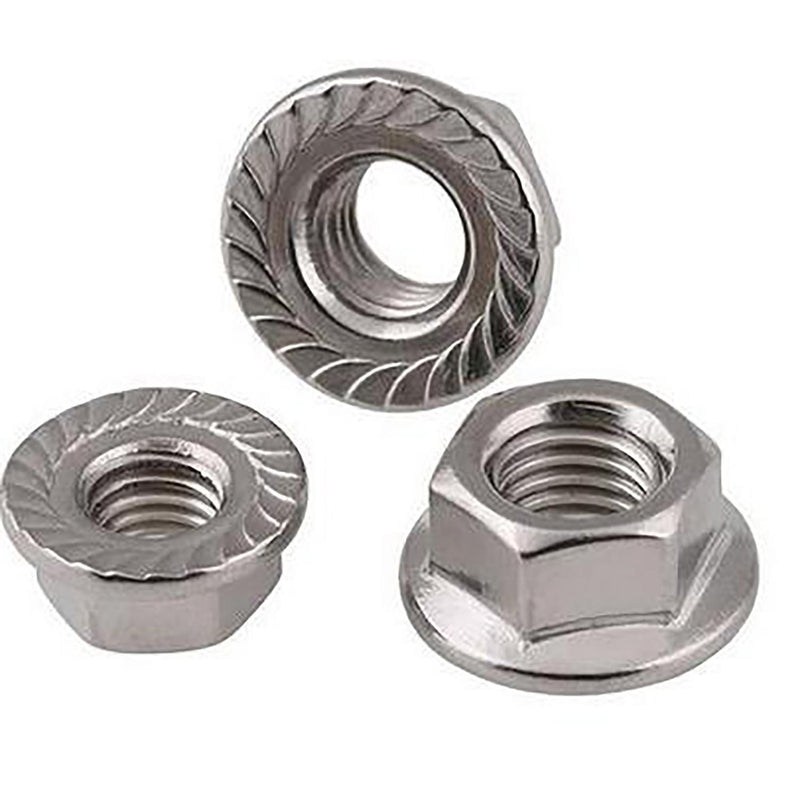 Hex Flange Serrated Nut M6  Zinc for Cheetah and more
