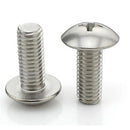 Cross Large Flat Head bolt M6x25  Zinc